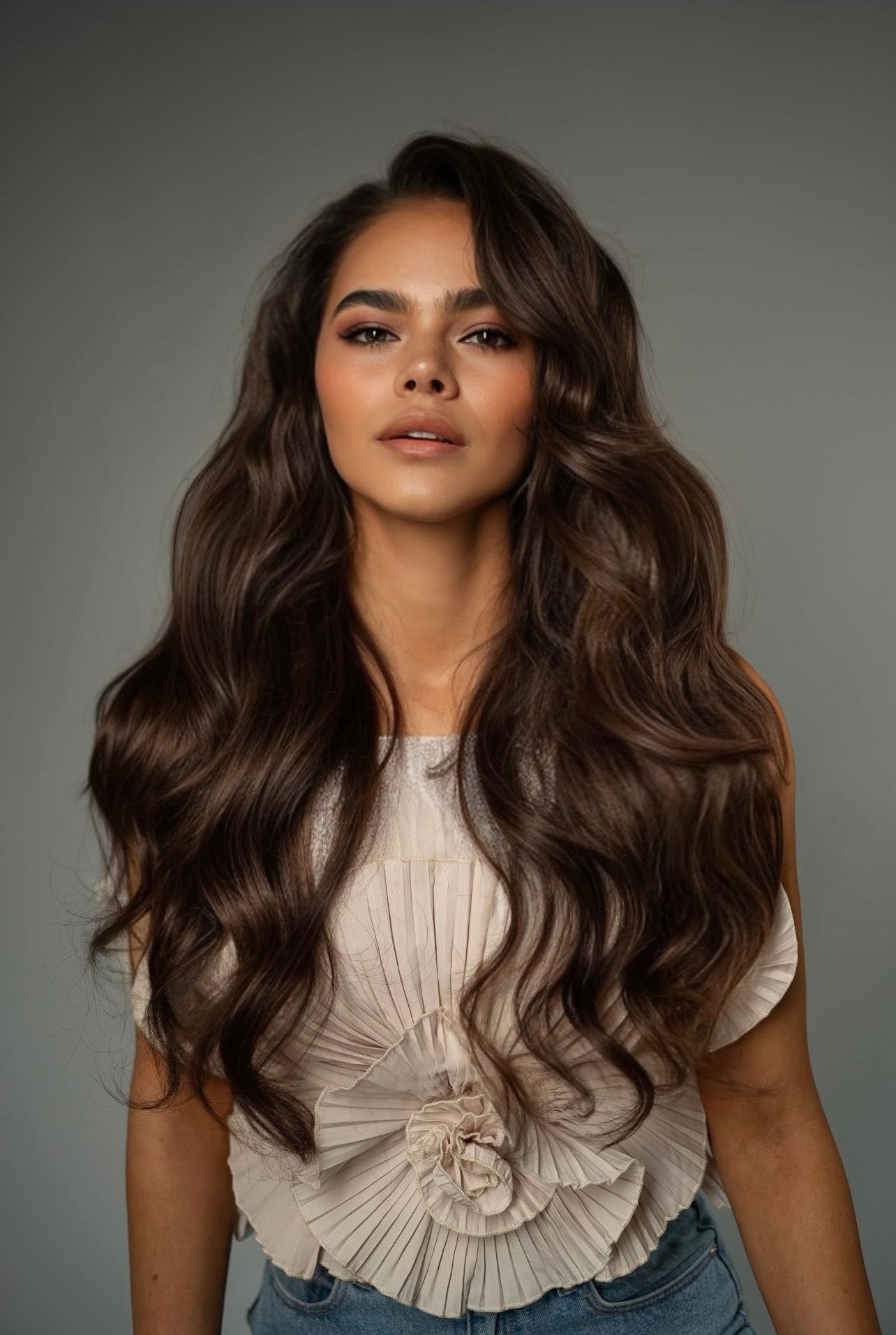 women with hair extensions